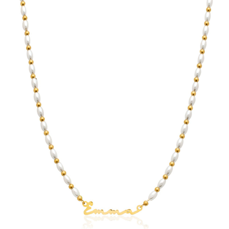 Personalized Script Name Necklace-Customized Jewel