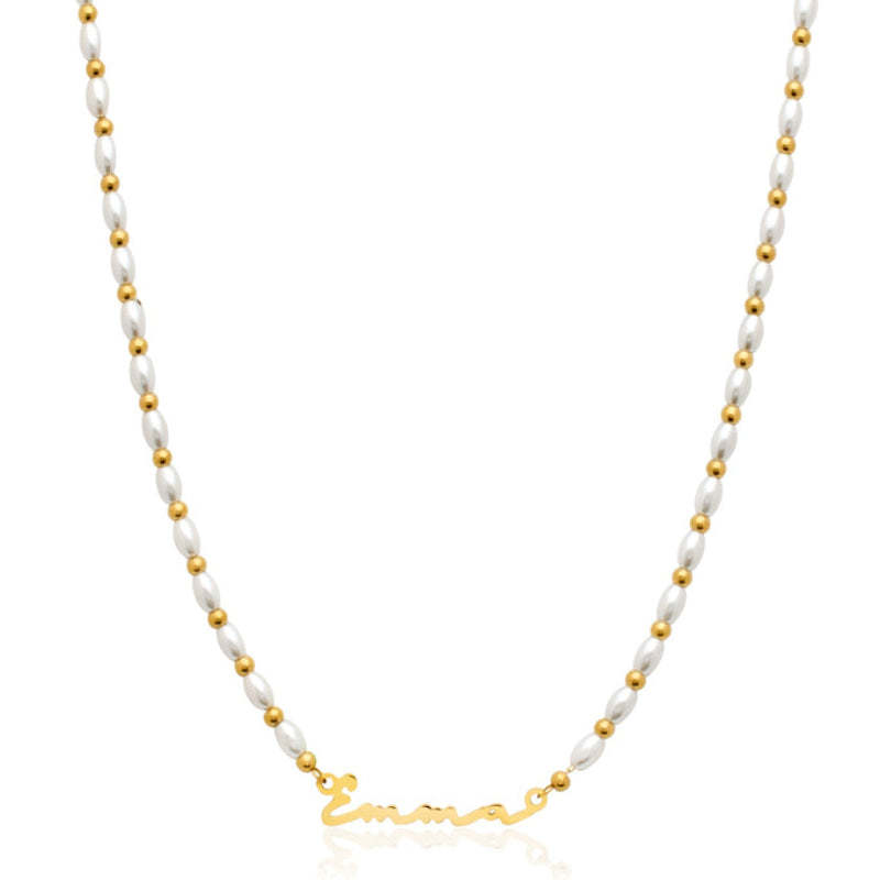 Personalized Script Name Necklace-Customized Jewel