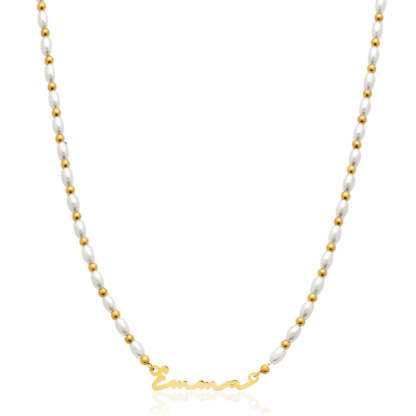 Personalized Script Name Necklace-Customized Jewel