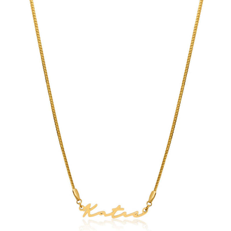 Personalized Script Name Necklace-Customized Jewel