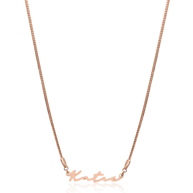 Tailored Classy Signature Name Necklace With Chains-Customized Jewel