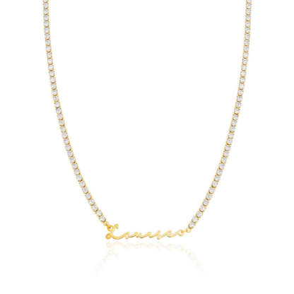 Personalized Script Name Necklace-Customized Jewel