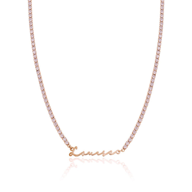 Tailored Classy Signature Name Necklace With Chains-Customized Jewel