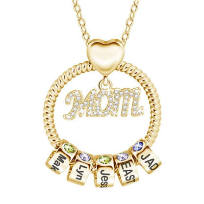 Personalized Necklace Perfect Gift For Mom-Customized Jewel