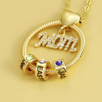 Mother's Love Necklace Best Gift For The Greatest Mother-Customized Jewel