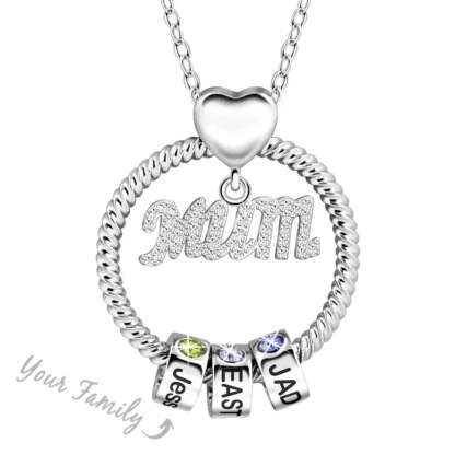 Mother's Love Necklace Best Gift For The Greatest Mother-Customized Jewel
