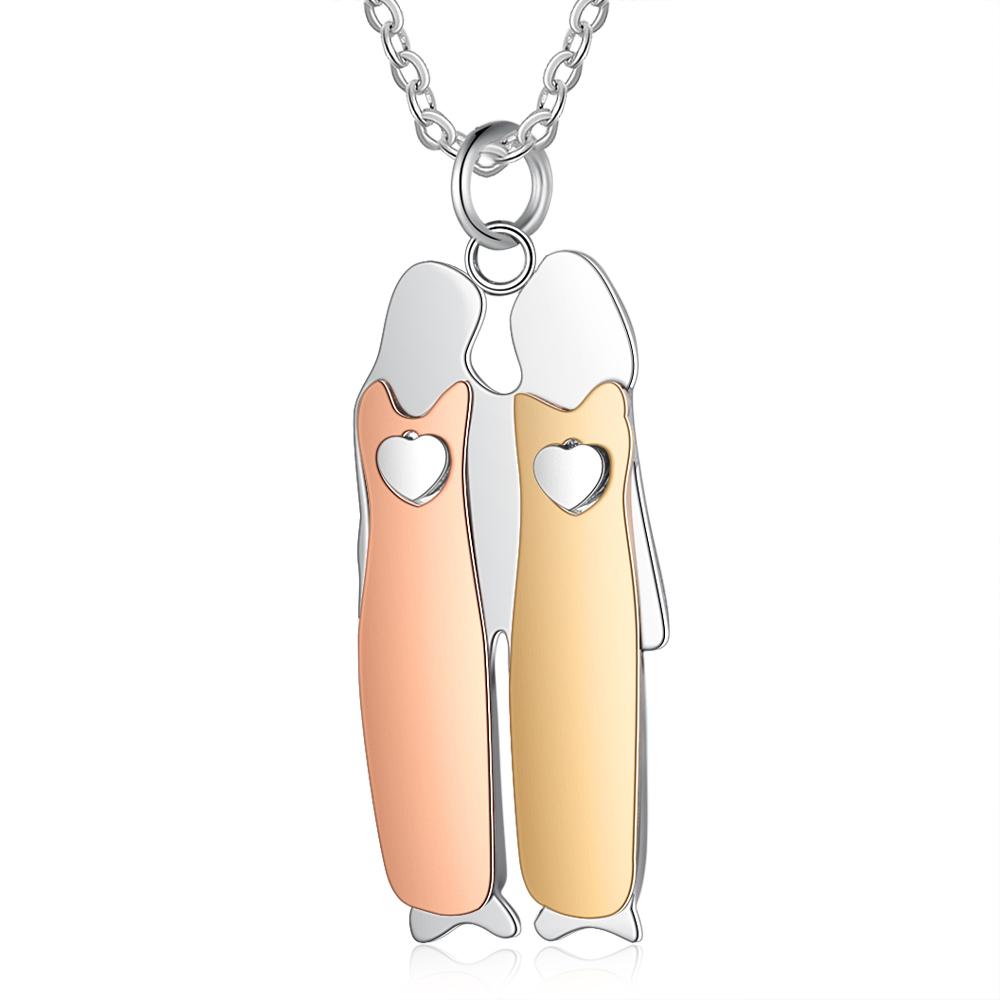 Two Sisters Custom Necklace-Customized Jewel