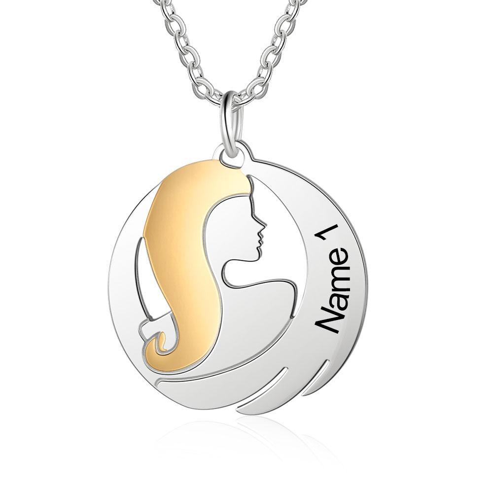 Sister Love Custom Sterling Silver Necklace-Customized Jewel