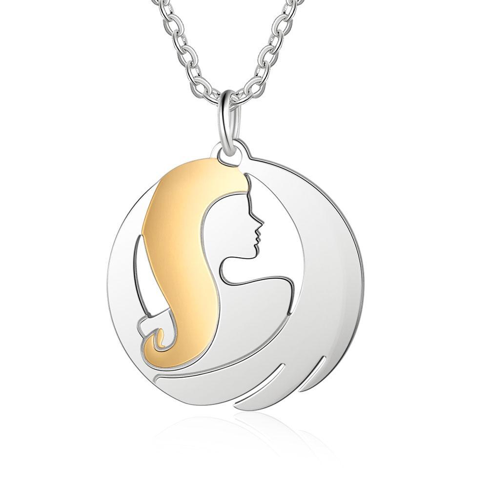 Sister Love Custom Sterling Silver Necklace-Customized Jewel