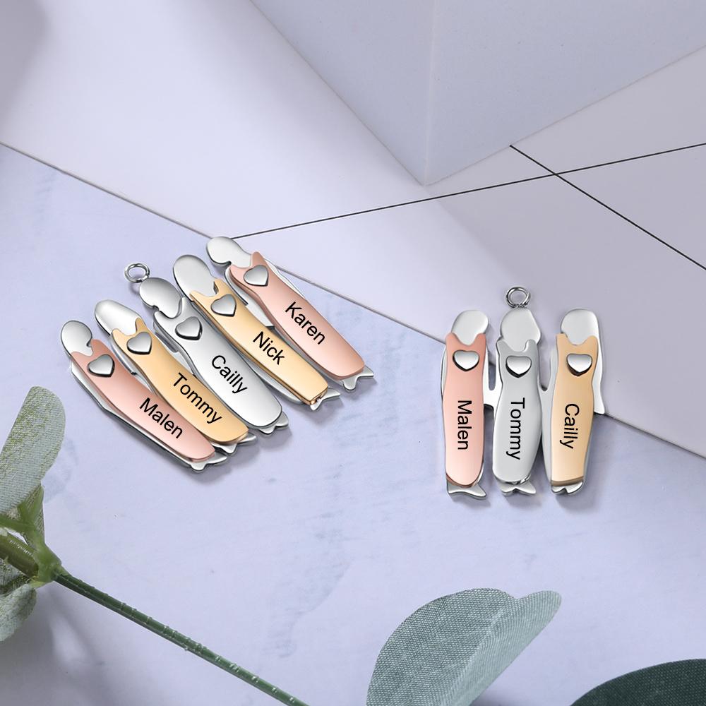 Five Sisters Custom Necklace-Customized Jewel