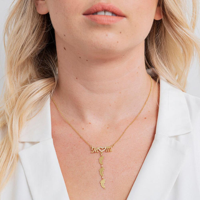 Personalized CZ Baby Pendant-Customized Jewel