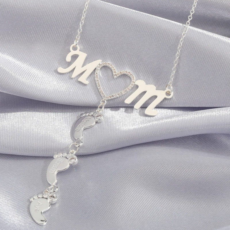 Personalized CZ Baby Pendant-Customized Jewel