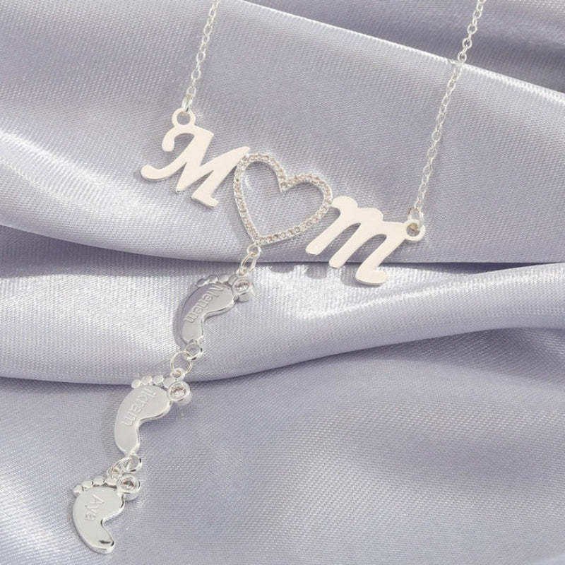 Personalized CZ Baby Pendant-Customized Jewel