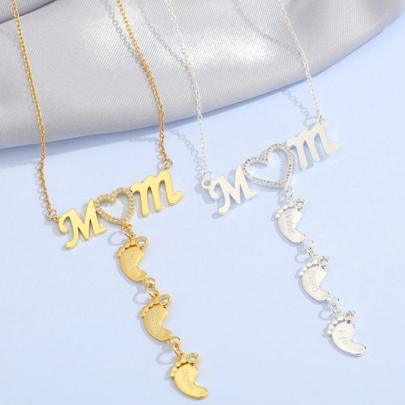 Personalized CZ Baby Pendant-Customized Jewel