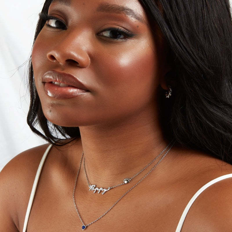 Custom Classy Name Signature Stainless Steel Necklace-Customized Jewel