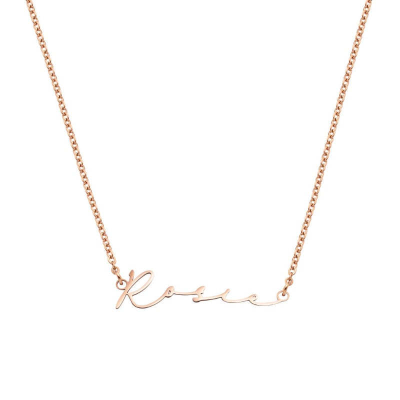 Tailored Classy Signature Name Necklace With Chains-Customized Jewel