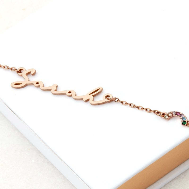 Tailored Classy Signature Name Necklace With Chains-Customized Jewel