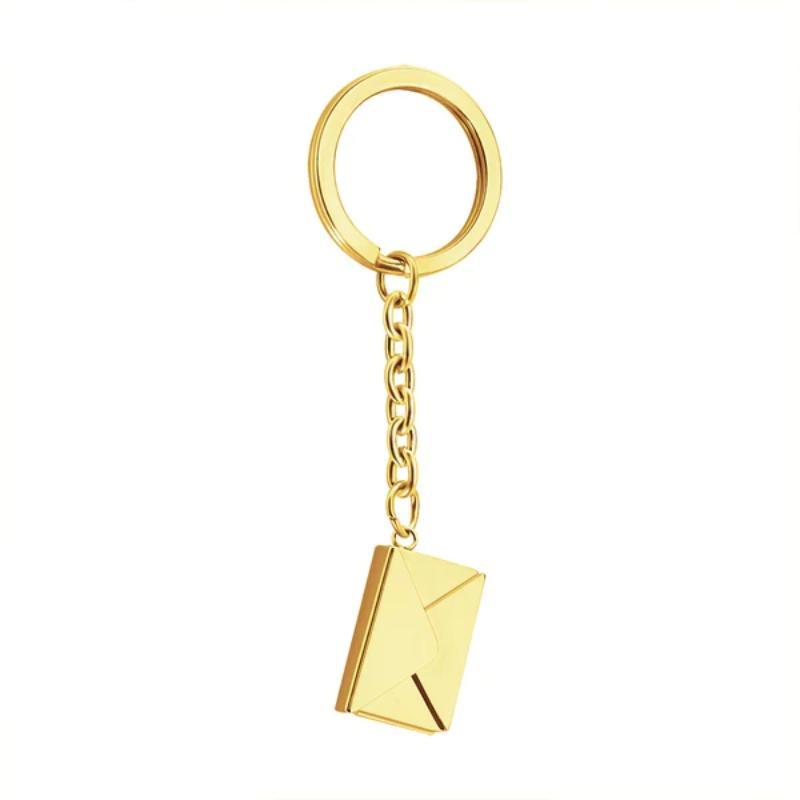 Envelope Design Keychain-Customized Jewel