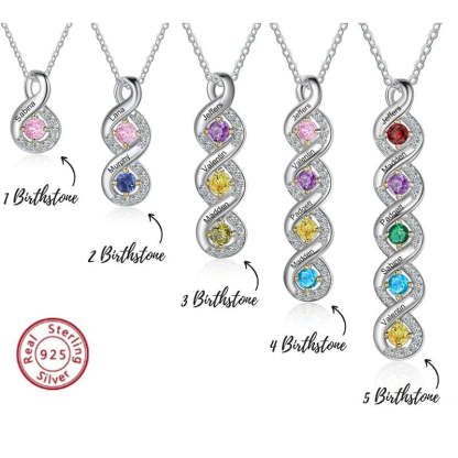 Personalized Gifting Accessories With Birthstones Gift For Mom-Customized Jewel