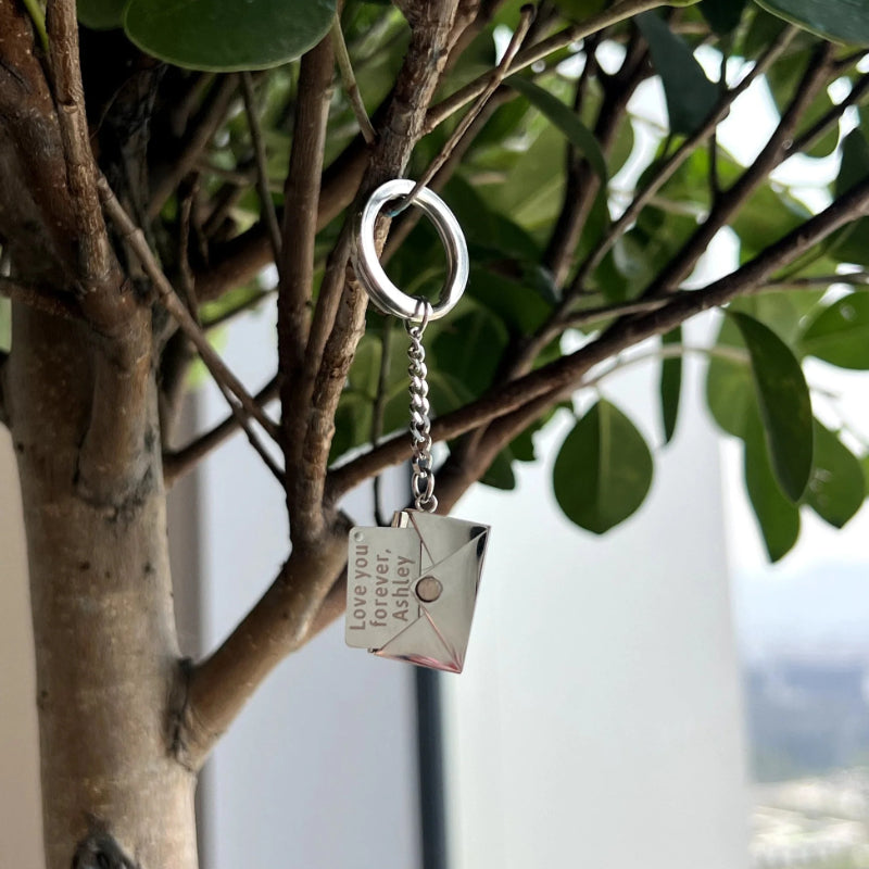 Personalized Letter Necklace And Keychain-Customized Jewel