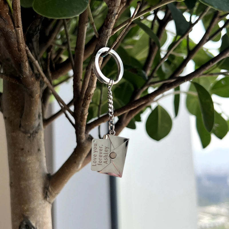 Personalized Letter Necklace And Keychain-Customized Jewel