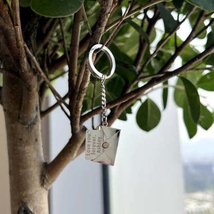 Personalized Letter Necklace And Keychain-Customized Jewel