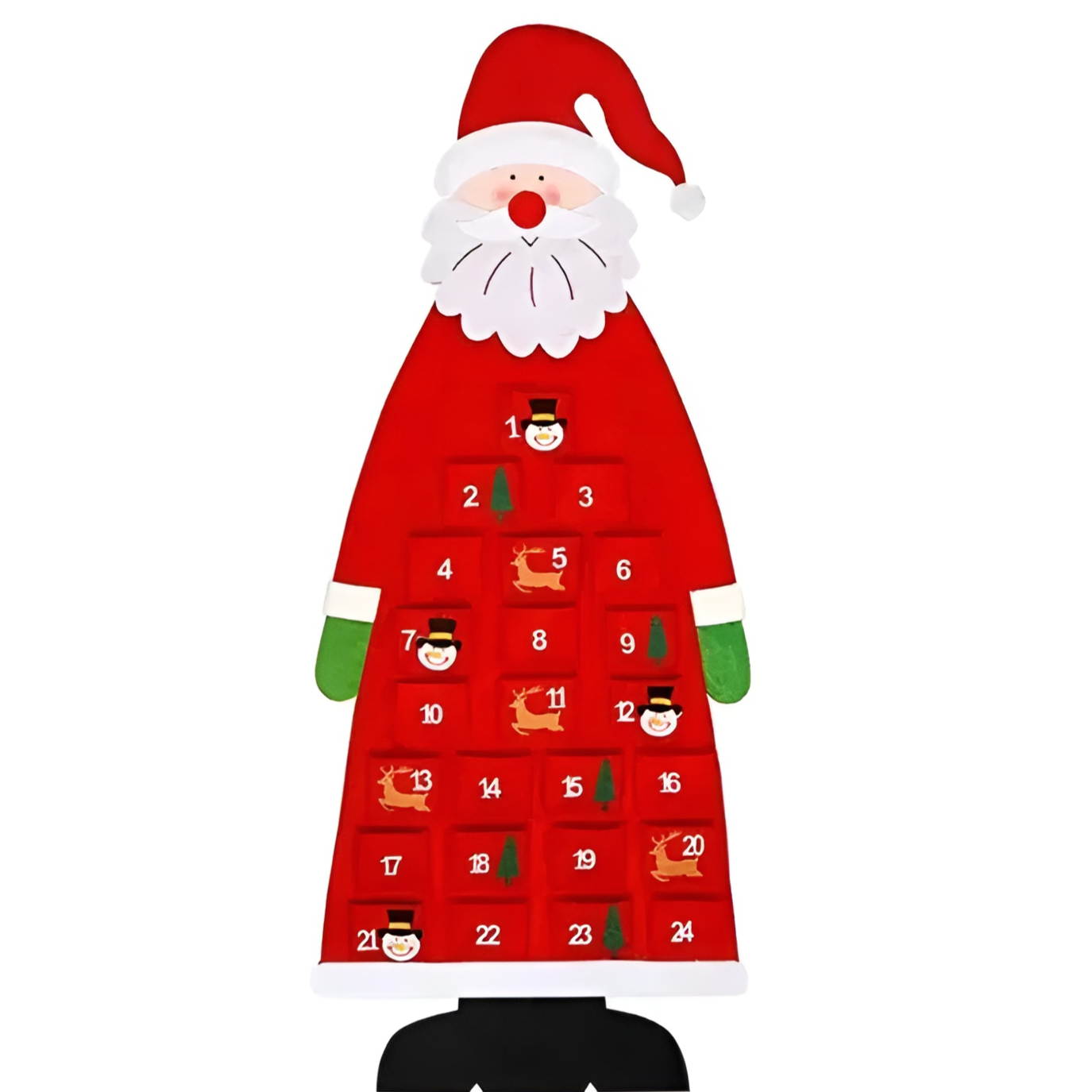 Santa Countdown Advent Calendar