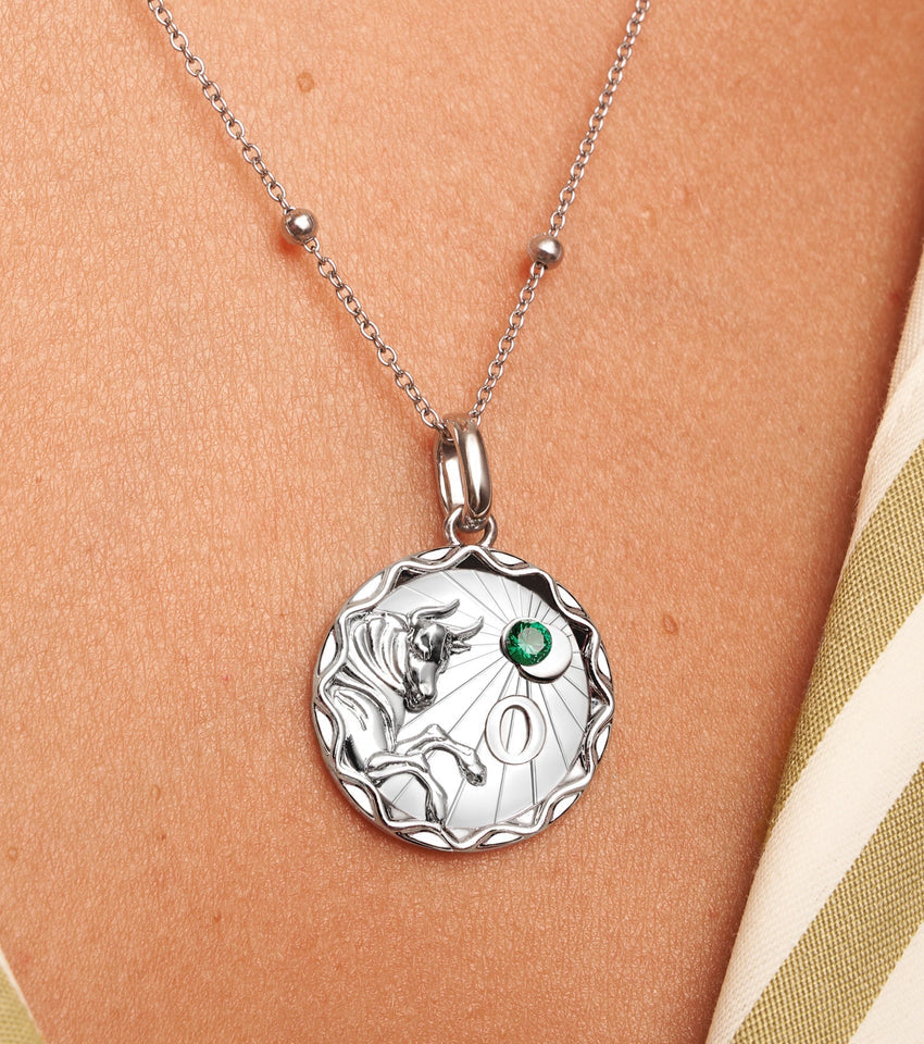 Custom Zodiac Coin Necklace-Customized Jewel