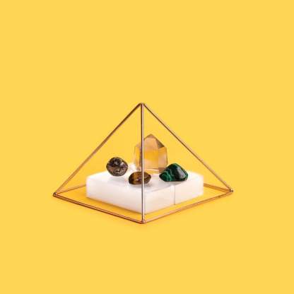 Copper Charging Pyramid For Energy Amplification-Customized Jewel
