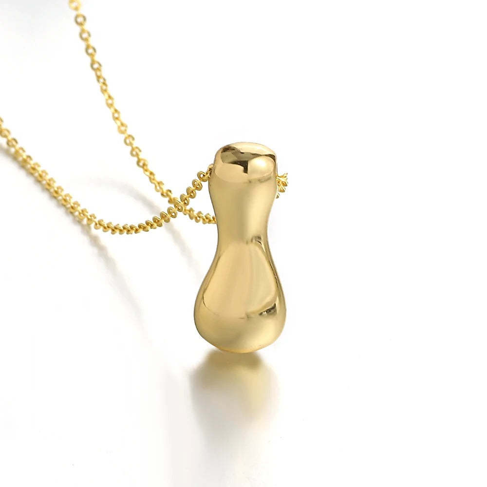 Bubble Initial Letter Necklace-Customized Jewel