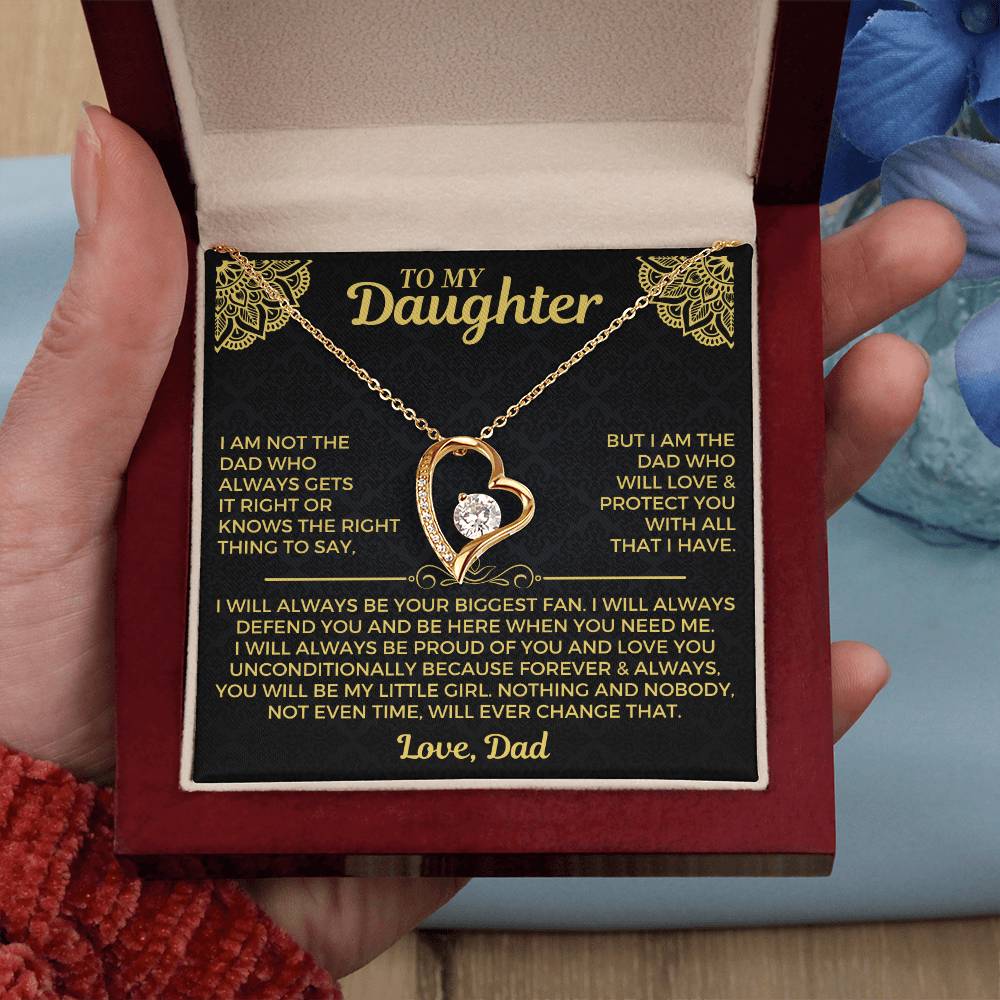 Cordate Shaped Pendant For Your Daughter-Customized Jewel