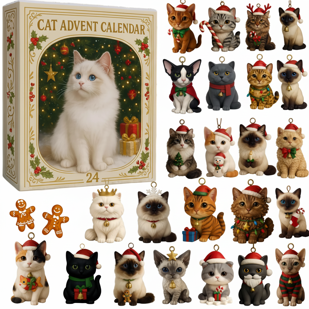 Christmas  Cat Advent Calendar 2025