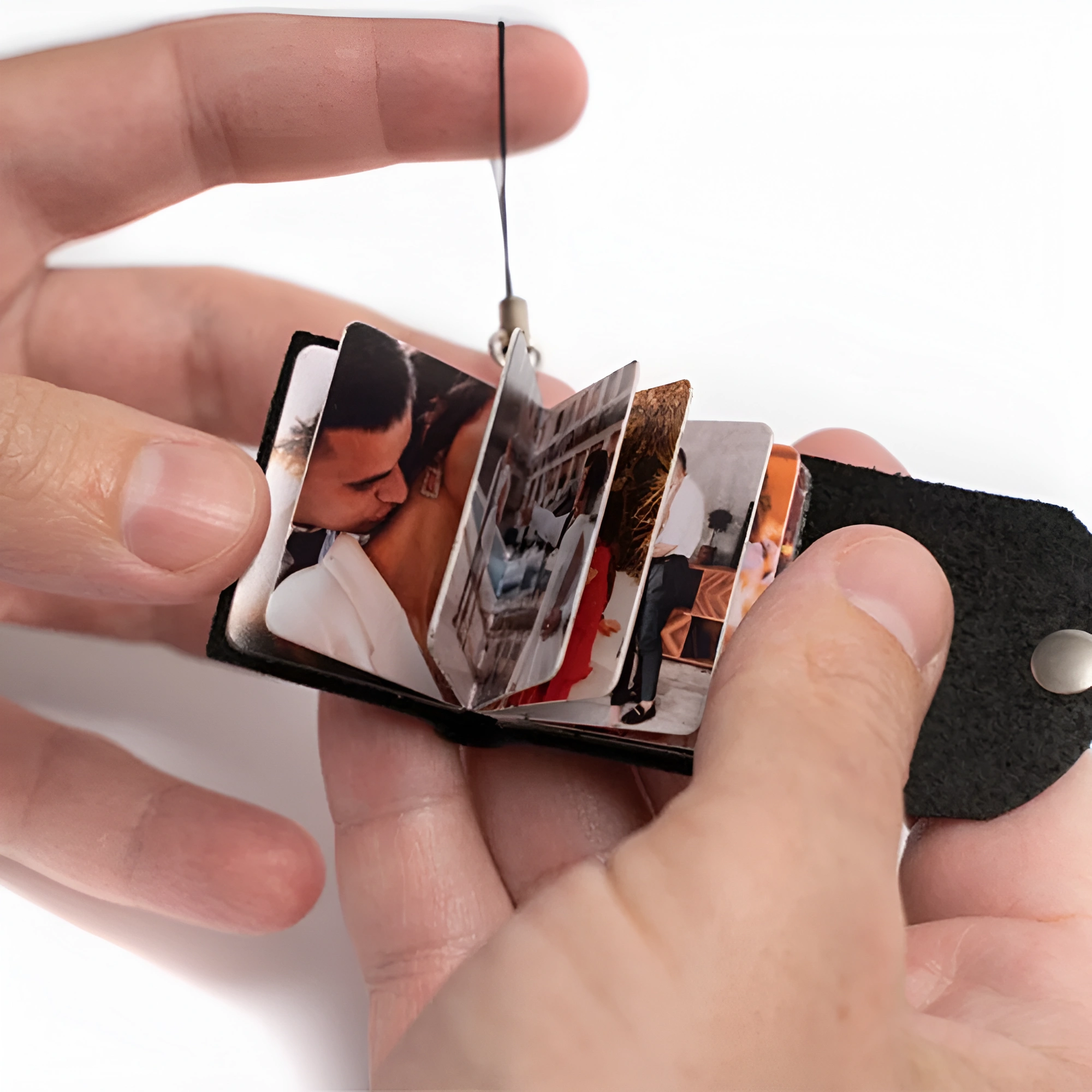 Valentines Day Mini Photo Album Keychain