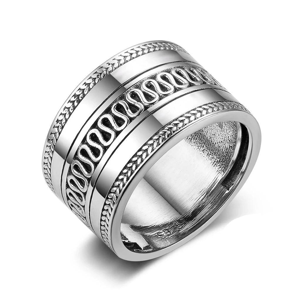 NEW 925 Sterling Silver Rings For Women Celtics Pattern Classic European Fashion Jewelry Gift-Customized Jewel