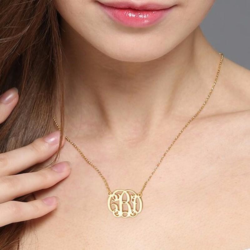 Women’s 925 Sterling Silver Hebrew Nameplate Necklace, Customize Monogram Name Pendant Necklace, Fine Jewelry Gift for Females-Customized Jewel