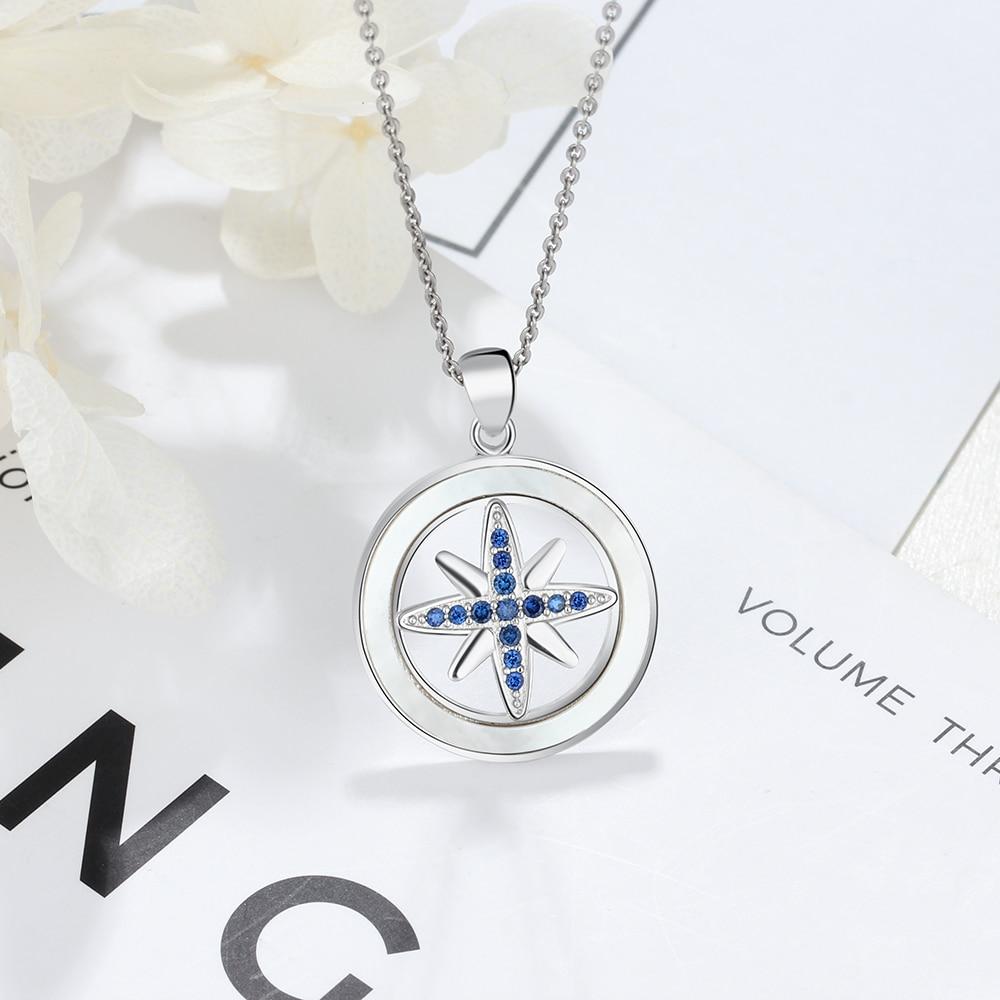 Snow Flower Pendant Silver Necklace For Women-Customized Jewel