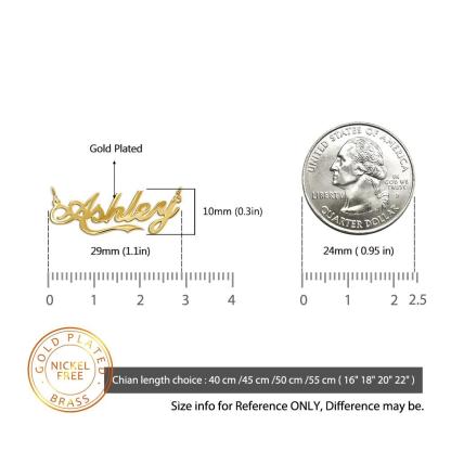 Personalized Women Necklace with Custom Nameplate Pendant Necklace, Jewelry Gift For Girls-Customized Jewel