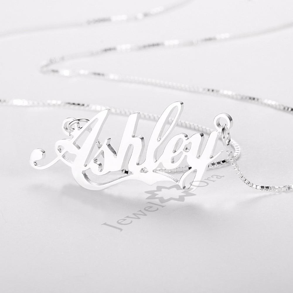 Personalized Women Necklace with Custom Nameplate Pendant Necklace, Jewelry Gift For Girls-Customized Jewel