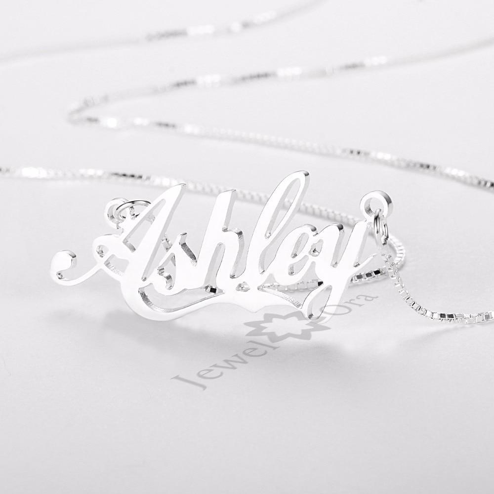 Personalized Women Necklace with Custom Nameplate Pendant Necklace, Jewelry Gift For Girls-Customized Jewel