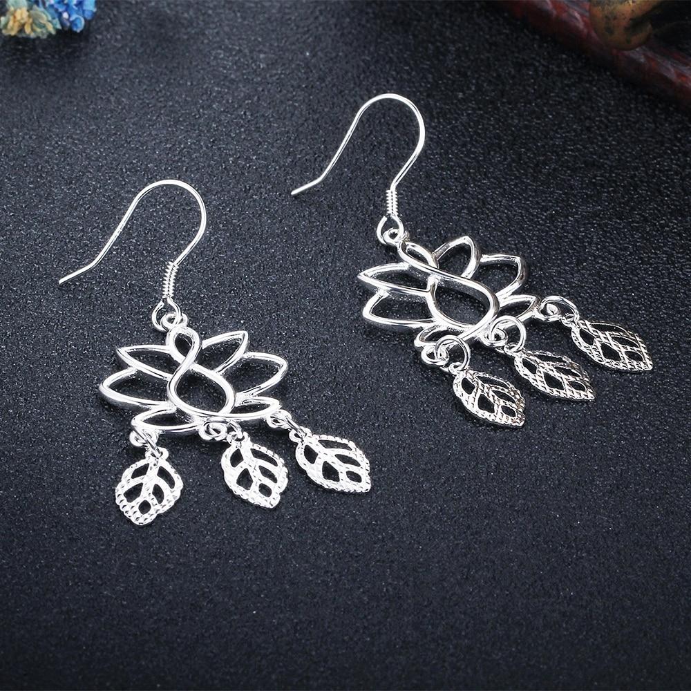 Women 925 Sterling Silver Chandelier Drop Earrings, Party Jewelry Gift for Her-Customized Jewel
