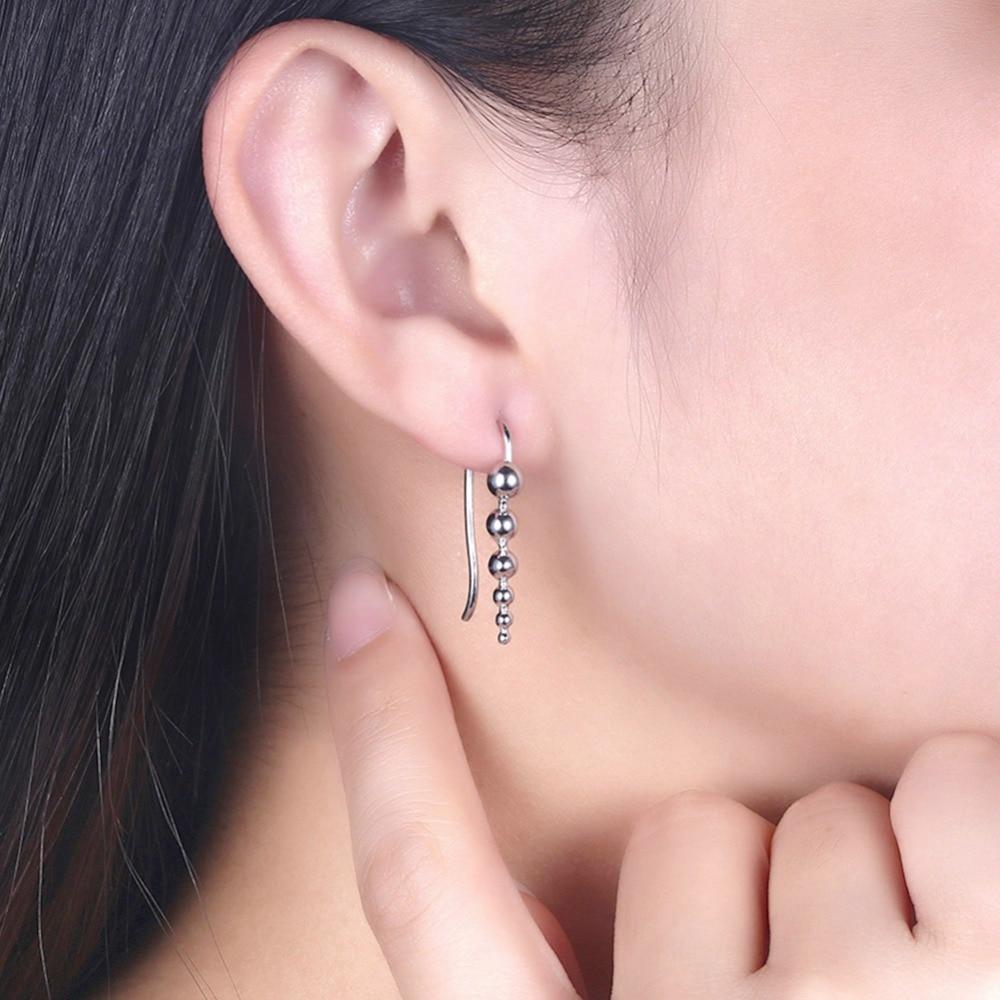 Vintage Round Bead Decoration Drop Earrings, Trendy Wedding Gift for Women-Customized Jewel