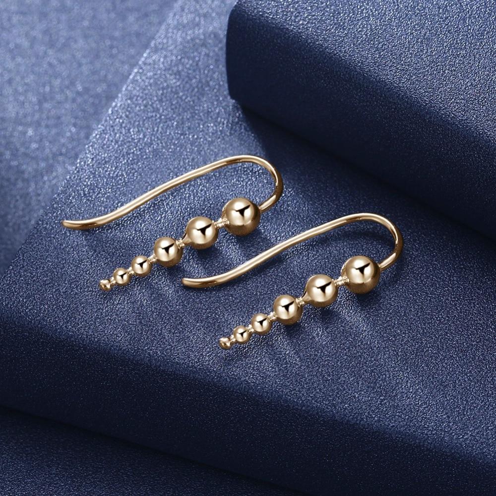 Vintage Round Bead Decoration Drop Earrings, Trendy Wedding Gift for Women-Customized Jewel