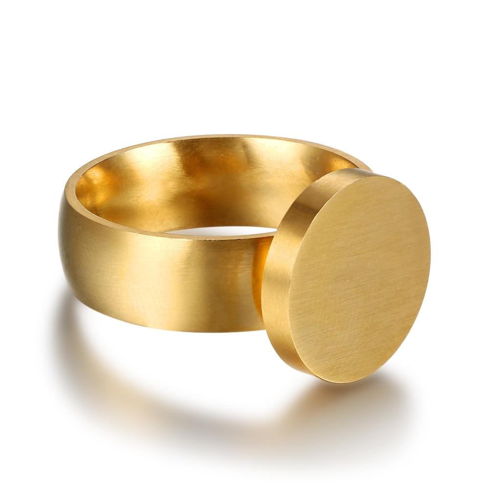 Personalized Stainless Steel Ring - One Custom Name - Circled Monogram Initials - Fashion Jewelry-Customized Jewel