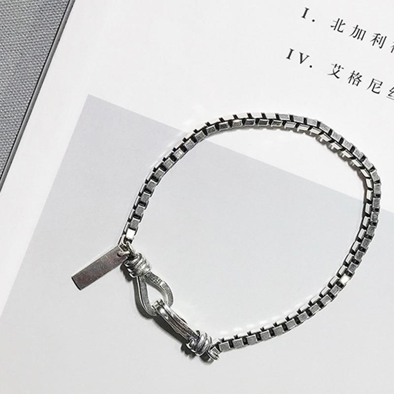 Sterling Silver Jewelry Bracelets For Fashionable Women 18.5cm Classic Elegant Bracelets & Bangles-Customized Jewel