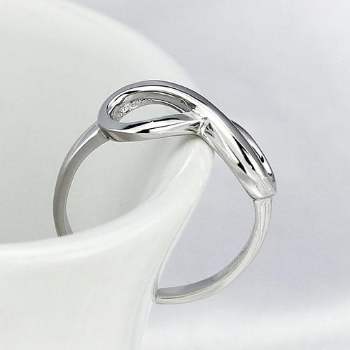 Genuine 925 Sterling Silver Resizable Infinity Ring, Fashion Jewelry Gift for Women-Customized Jewel