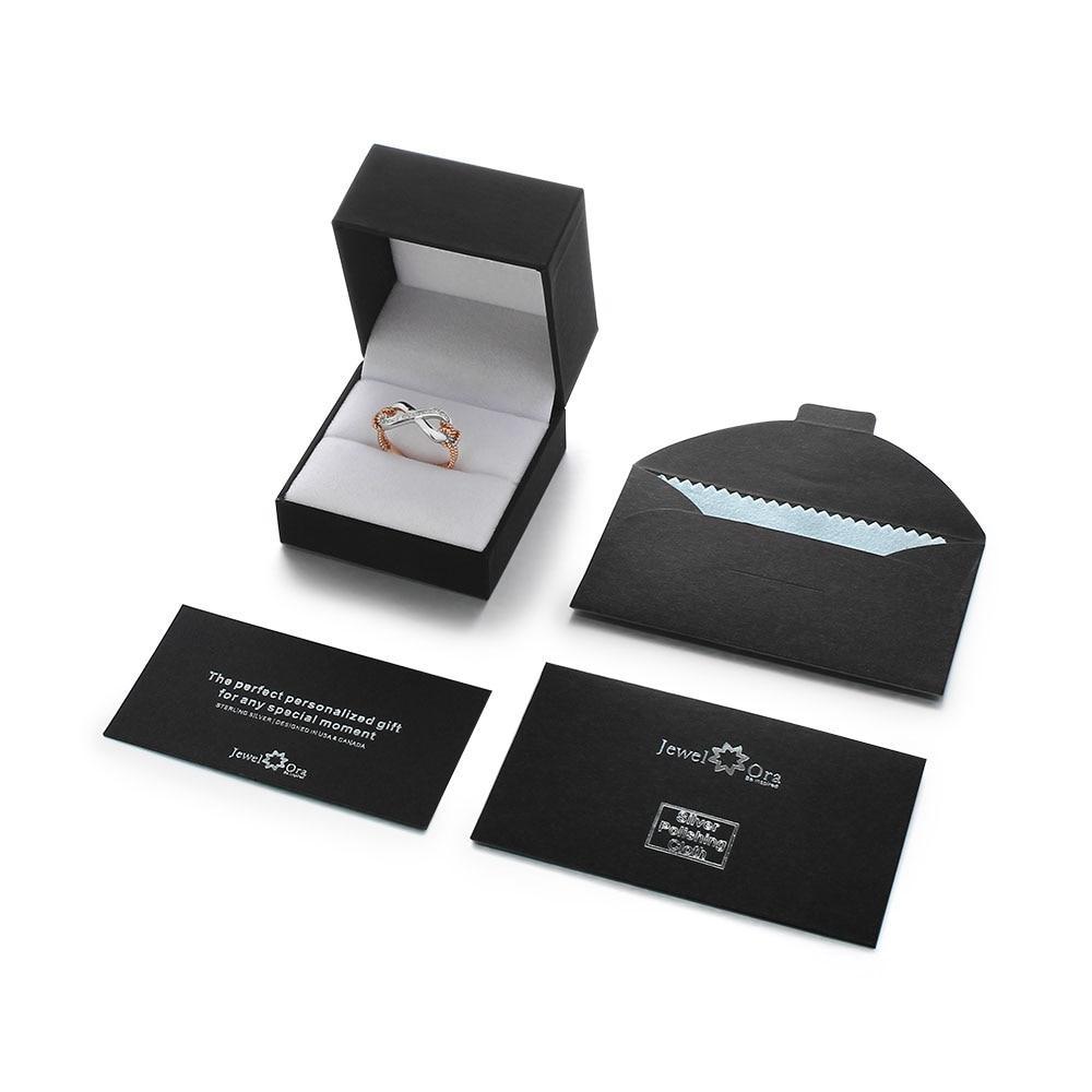 Sterling Silver Infinity Love Promise Valentine's Day Engraved Gift For Her-Customized Jewel