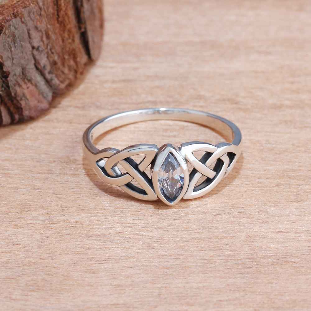 Sterling Silver Flowers Pattern Ring-Customized Jewel