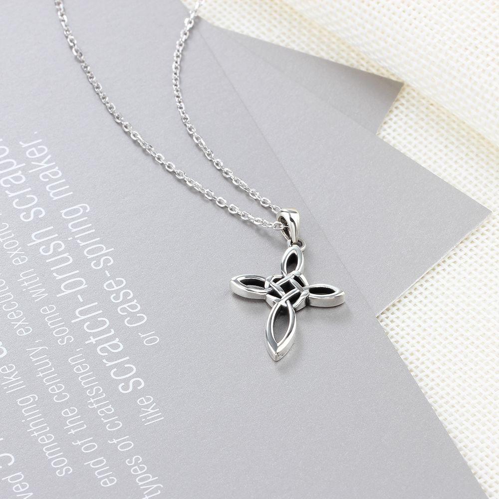 Cross Pattern Vintage Pendant Necklace Jewelry-Customized Jewel