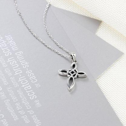 Cross Pattern Vintage Pendant Necklace Jewelry-Customized Jewel