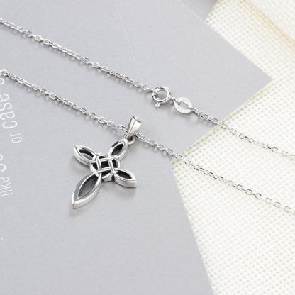 Cross Pattern Vintage Pendant Necklace Jewelry-Customized Jewel